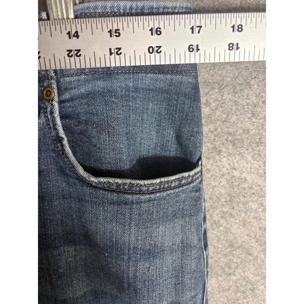 Lee‎ Extreme Motion Mens Jeans Tapered Leg Dark Wash Denim Size 32x30